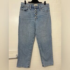 Madewell vintage straight jeans